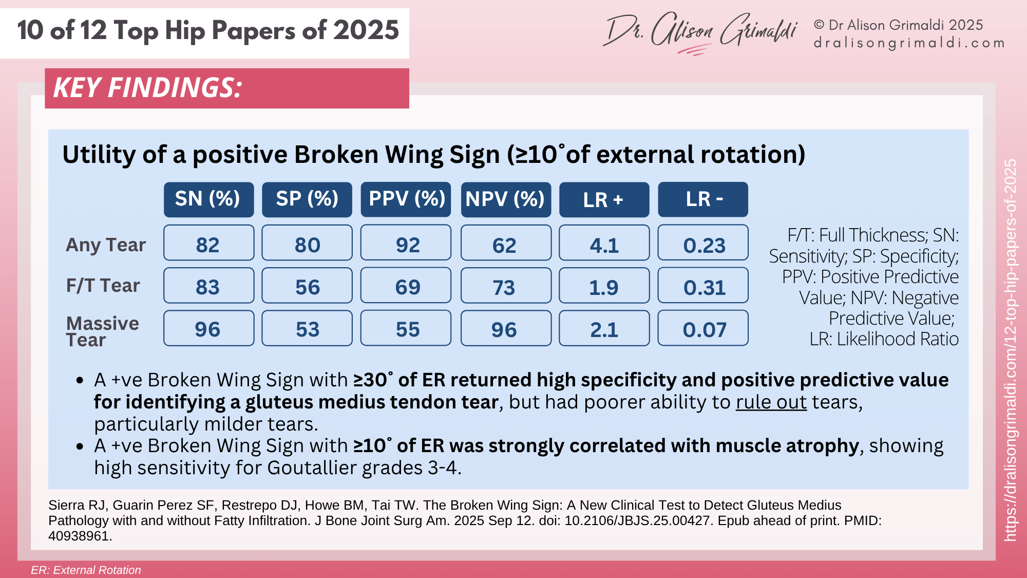 10 of 12 Top Hip Papers of 2025